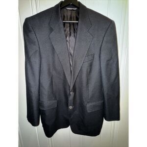 Loro Piana Cashmere Blazer SZ 40US 50EU Black Super Soft -Saks Fifth Ave